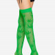 Панчохи з малюнком Leg Avenue 420 Net thigh highs Green Панчохи з малюнком Leg Avenue 420 Net thigh highs Green