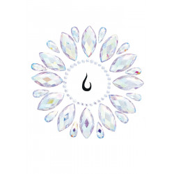 Стрази-прикраси для тіла Leg Avenue Fluer body jewels sticker, наліпки