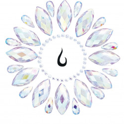 Стрази-прикраси для тіла Leg Avenue Fluer body jewels sticker, наліпки
