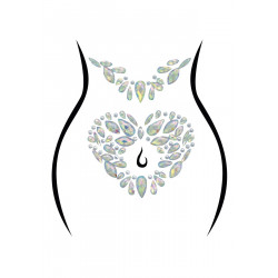 Стрази-прикраси для тіла Leg Avenue Novalie body jewels sticker, наліпки