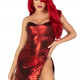 Еротична сукня Leg Avenue Shimmer bodysuit with skirt M Еротична сукня Leg Avenue Shimmer bodysuit with skirt M