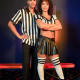 Костюм рефері Leg Avenue Time Out Referee XS, кроп-топ спідниця, свисток Костюм рефері Leg Avenue Time Out Referee XS, кроп-топ спідниця, свисток