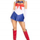 Еротичний костюм Сейлор Мун Leg Avenue Sexy Sailor M, сукня, рукавички, бант Еротичний костюм Сейлор Мун Leg Avenue Sexy Sailor M, сукня, рукавички, бант
