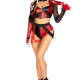 Еротичний костюм Leg Avenue Crime Spree Sweetie Costume M, топ, шорти Еротичний костюм Leg Avenue Crime Spree Sweetie Costume M, топ, шорти