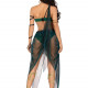 Еротичний костюм Медузи Горгони Leg Avenue Medusa Costume S, топ, спідниця, нарукавники, прикраси Еротичний костюм Медузи Горгони Leg Avenue Medusa Costume S, топ, спідниця, нарукавники, прикраси