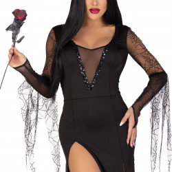 Костюм Мортіші Аддамс Leg Avenue Sexy Spooky Morticia S