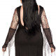 Костюм Мортіші Аддамс Leg Avenue Sexy Spooky Morticia 3X–4X Костюм Мортіші Аддамс Leg Avenue Sexy Spooky Morticia 3X–4X