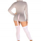 Комбінезон-костюм миші Leg Avenue Comfy Mouse XS, з капюшоном Комбінезон-костюм миші Leg Avenue Comfy Mouse XS, з капюшоном