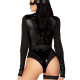 Еротичний костюм кішечки Leg Avenue Fierce Feline S, боді, пояс з підв’язкою, маска кішки Еротичний костюм кішечки Leg Avenue Fierce Feline S, боді, пояс з підв’язкою, маска кішки