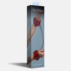 Наручники Feral Feelings - Hand Restraints Red Trasparent