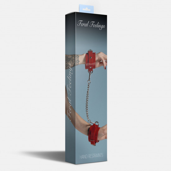 Наручники Feral Feelings - Hand Restraints Red Наручники Feral Feelings - Hand Restraints Red