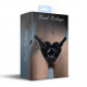 Трусики Серце для страпону Feral Feelings - Hearts Strap-on Belt Black Трусики Серце для страпону Feral Feelings - Hearts Strap-on Belt Black