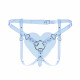 Трусики Серце для страпону Feral Feelings - Hearts Strap-on Belt Trasparent Трусики Серце для страпону Feral Feelings - Hearts Strap-on Belt Trasparent