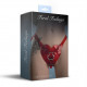 Трусики Серце для страпону Feral Feelings - Hearts Strap-on Belt Red Trasparent Трусики Серце для страпону Feral Feelings - Hearts Strap-on Belt Red Trasparent
