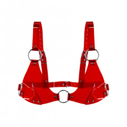 Ліф класичний Feral Feelings - Bikini Top Red Trasparent