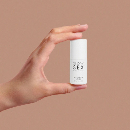 Олія для збудження Bijoux Indiscrets SLOW SEX Arousal Sex Oil CBD (30 мл) Олія для збудження Bijoux Indiscrets SLOW SEX Arousal Sex Oil CBD (30 мл)