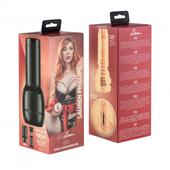 Мастурбатор Kiiroo Feel Lauren Phillips PBC сумісний з PowerBlow та Keon Мастурбатор Kiiroo Feel Lauren Phillips PBC сумісний з PowerBlow та Keon