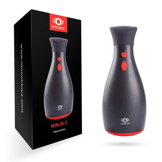 Мастурбатор Otouch NINJA 2, 7 режимів вібрації, ефект стиснення Мастурбатор Otouch NINJA 2, 7 режимів вібрації, ефект стиснення