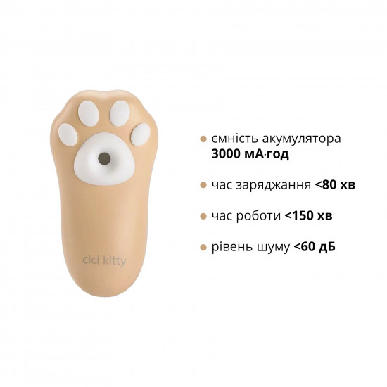 Вакуумний кліторальний стимулятор Otouch Cici Kitty Вакуумний кліторальний стимулятор Otouch Cici Kitty