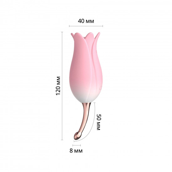 Ультразвуковий вібратор для клітора Otouch Bloom Ultrasonic Clitoris, 2 доп насадки Ультразвуковий вібратор для клітора Otouch Bloom Ultrasonic Clitoris, 2 доп насадки