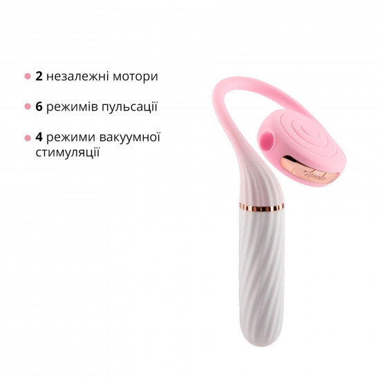 Пульсатор з вакуумною стимуляцією Otouch LOLLIPOP Pink Пульсатор з вакуумною стимуляцією Otouch LOLLIPOP Pink
