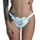 Трусики Серце для страпону з натуральної шкіри Feral Feelings - Hearts Strap-on Belt White Трусики Серце для страпону з натуральної шкіри Feral Feelings - Hearts Strap-on Belt White