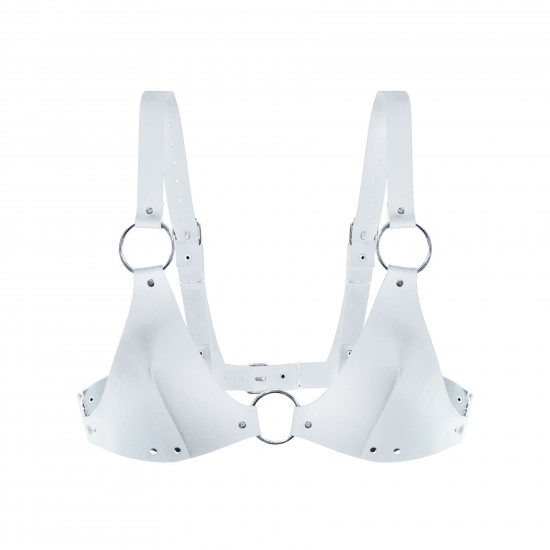 Ліф з натуральної шкіри Feral Feelings - Bikini Top White Ліф з натуральної шкіри Feral Feelings - Bikini Top White