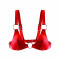 Ліф з натуральної шкіри Feral Feelings - Bikini Top Red