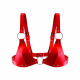 Ліф з натуральної шкіри Feral Feelings - Bikini Top Red Ліф з натуральної шкіри Feral Feelings - Bikini Top Red