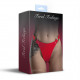 Трусики з натуральної шкіри Feral Feelings - String Bikini Red Трусики з натуральної шкіри Feral Feelings - String Bikini Red