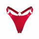 Трусики з натуральної шкіри Feral Feelings - String Bikini Red Трусики з натуральної шкіри Feral Feelings - String Bikini Red
