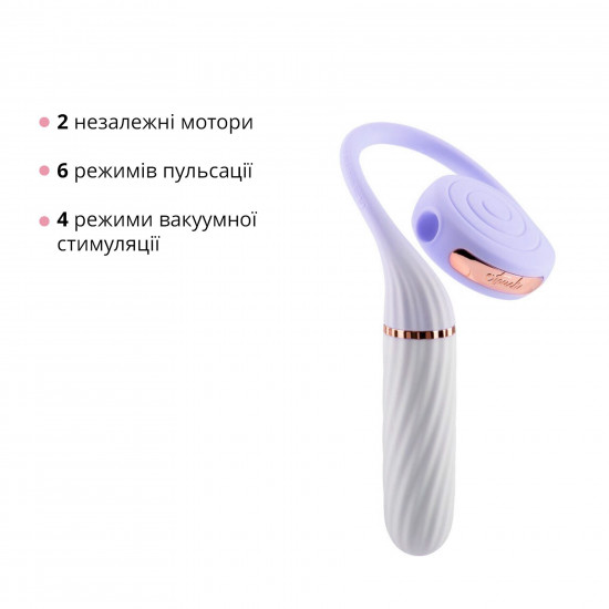 Пульсатор з вакуумною стимуляцією Otouch LOLLIPOP Purple Пульсатор з вакуумною стимуляцією Otouch LOLLIPOP Purple