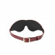 Шкіряна маска на очі Liebe Seele Wine Red Blindfold Шкіряна маска на очі Liebe Seele Wine Red Blindfold