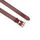 Шкіряна маска на очі Liebe Seele Wine Red Blindfold Шкіряна маска на очі Liebe Seele Wine Red Blindfold