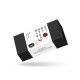 Шкіряний нашийник з повідцем Liebe Seele Wine Red Collar and Leash, 3 кільця для кріплення Шкіряний нашийник з повідцем Liebe Seele Wine Red Collar and Leash, 3 кільця для кріплення