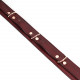 Фіксатори для стегон Liebe Seele Wine Red Thigh Cuffs S Size, натуральна шкіра Фіксатори для стегон Liebe Seele Wine Red Thigh Cuffs S Size, натуральна шкіра