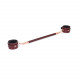 Фіксатор-розпірка для ніг або рук Liebe Seele Wine Red Spreader Bar, дерево + натуральна шкіра Фіксатор-розпірка для ніг або рук Liebe Seele Wine Red Spreader Bar, дерево + натуральна шкіра