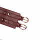 Шкіряний пояс для бондажу Liebe Seele Wine Red Waist Cuff, S Size Шкіряний пояс для бондажу Liebe Seele Wine Red Waist Cuff, S Size