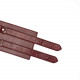 Шкіряний пояс для бондажу Liebe Seele Wine Red Waist Cuff, L Size Шкіряний пояс для бондажу Liebe Seele Wine Red Waist Cuff, L Size