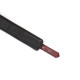 Шкіряний нашийник з повідцем Liebe Seele Wine Red Curved Collar, замок-сердечко Шкіряний нашийник з повідцем Liebe Seele Wine Red Curved Collar, замок-сердечко