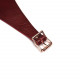 Шкіряні трусики для страпона Liebe Seele Wine Red Strap on Harness, універсальний розмір Шкіряні трусики для страпона Liebe Seele Wine Red Strap on Harness, універсальний розмір