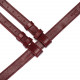 Шкіряні трусики для страпона Liebe Seele Wine Red Strap on Harness, універсальний розмір Шкіряні трусики для страпона Liebe Seele Wine Red Strap on Harness, універсальний розмір