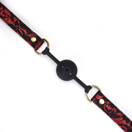 Воздухопроницаемый кляп Liebe Seele Victorian Garden Ball Gag