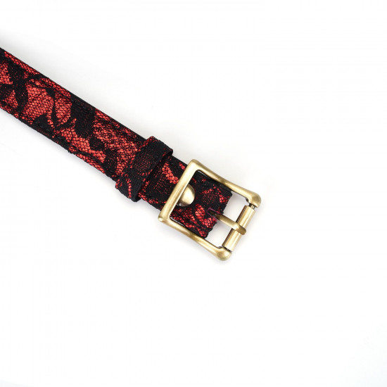 Чокер з кільцем для повідця Liebe Seele Victorian Garden Choker Чокер з кільцем для повідця Liebe Seele Victorian Garden Choker