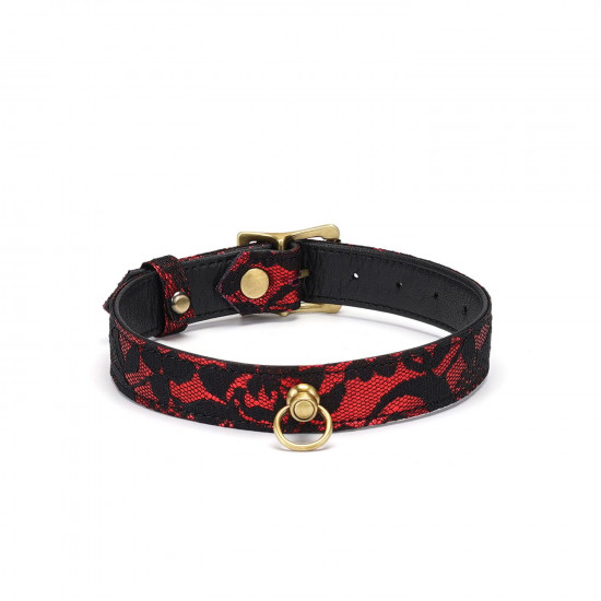 Чокер з кільцем для повідця Liebe Seele Victorian Garden Choker Чокер з кільцем для повідця Liebe Seele Victorian Garden Choker