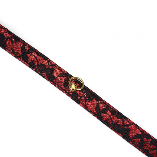 Чокер з кільцем для повідця Liebe Seele Victorian Garden Choker Чокер з кільцем для повідця Liebe Seele Victorian Garden Choker