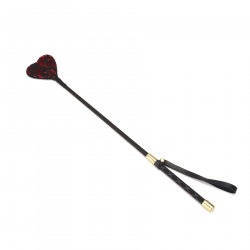 Шльопалка-сердечко Liebe Seele Victorian Garden Riding Crop, двостороння