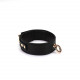 Нашийник з повідцем Liebe Seele Black Organosilicon Collar with Leash, екошкіра Нашийник з повідцем Liebe Seele Black Organosilicon Collar with Leash, екошкіра