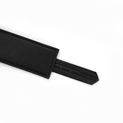 Поножі Liebe Seele Black Organosilicon Anklecuffs, екошкіра