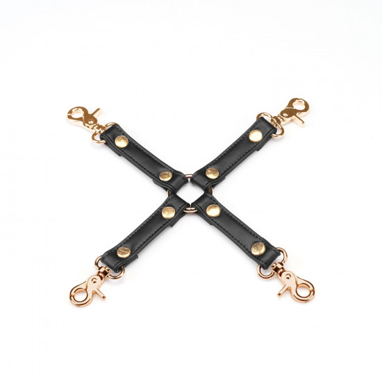 Хрестовина Liebe Seele Black Organosilicon Hogtie, екошкіра Хрестовина Liebe Seele Black Organosilicon Hogtie, екошкіра